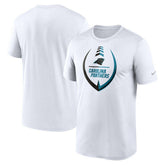Carolina Panthers Icon Legend Performance T-Shirt - White discount