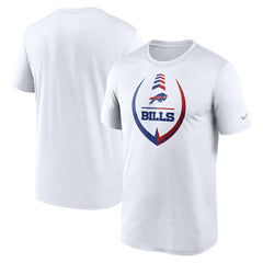 Buffalo Bills Icon Legend Performance T-Shirt - White for sale
