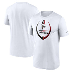 Atlanta Falcons Icon Legend Performance T-Shirt - White for sale