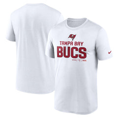 Tampa Bay Buccaneers Legend Community Performance T-Shirt - White discount