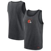 Cleveland Browns Tri-Blend Tank Top - Heathered Charcoal on sale