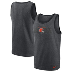 Cleveland Browns Tri-Blend Tank Top - Heathered Charcoal on sale