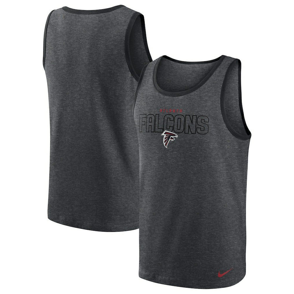 Atlanta Falcons Tri-Blend Tank Top - Heathered Charcoal online