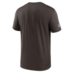 Cleveland Browns Sideline Infograph Performance T-Shirt - Brown sale