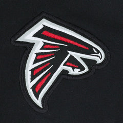 Atlanta Falcons Sideline Coaches Chevron Lockup Pullover Top - Black on sale