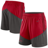 Tampa Bay Buccaneers Sideline Primary Lockup Performance Shorts - Red/Pewter cheap