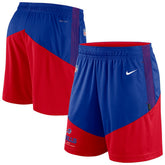 Buffalo Bills Sideline Primary Lockup Performance Shorts - Royal/Red cheap