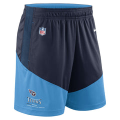 Tennessee Titans Sideline Primary Lockup Performance Shorts - Navy/Light Blue sale