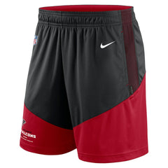 Atlanta Falcons Sideline Primary Lockup Performance Shorts - Black/Red discount