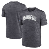 Las Vegas Raiders Sideline Velocity Athletic Stack Performance T-Shirt - Black on sale