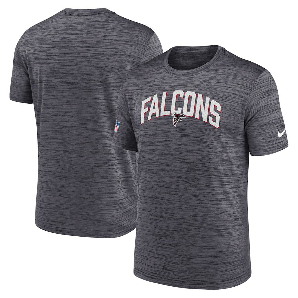 Atlanta Falcons Sideline Velocity Athletic Stack Performance T-Shirt - Black outlet