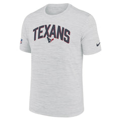 Houston Texans Sideline Velocity Athletic Stack Performance T-Shirt - White online