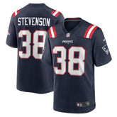 Rhamondre Stevenson New England Patriots Game Jersey - Navy on sale