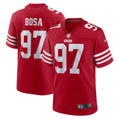 Nick Bosa San Francisco 49ers Team Game Jersey - Scarlet sale