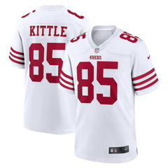 George Kittle San Francisco 49ers Team Game Jersey - White for sale