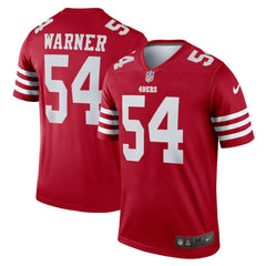 Fred Warner San Francisco 49ers Legend Player Performance Top - Scarlet on sale