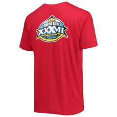 Tampa Bay Buccaneers New Era Patch Up Collection Super Bowl XXXVII T-Shirt - Red on sale