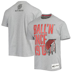 Portland Trail Blazers BALL'N Since 1970 T-Shirt - Heathered Gray outlet