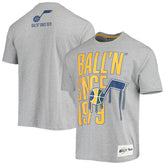 Utah Jazz BALL'N Since 1979 T-Shirt - Heathered Gray shop