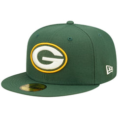 Green Bay Packers New Era Super Bowl XXXI Purple Pop Sweat 59FIFTY Fitted Hat - Green for sale