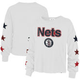 Brooklyn Nets '47 Women's 2021/22 City Edition Call Up Parkway Long Sleeve T-Shirt - White outlet