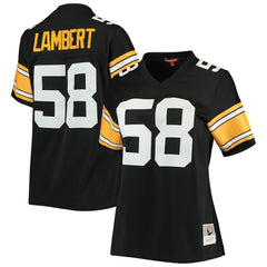 Jack Lambert Pittsburgh Steelers Women's Legacy Replica Player Jersey - Black online