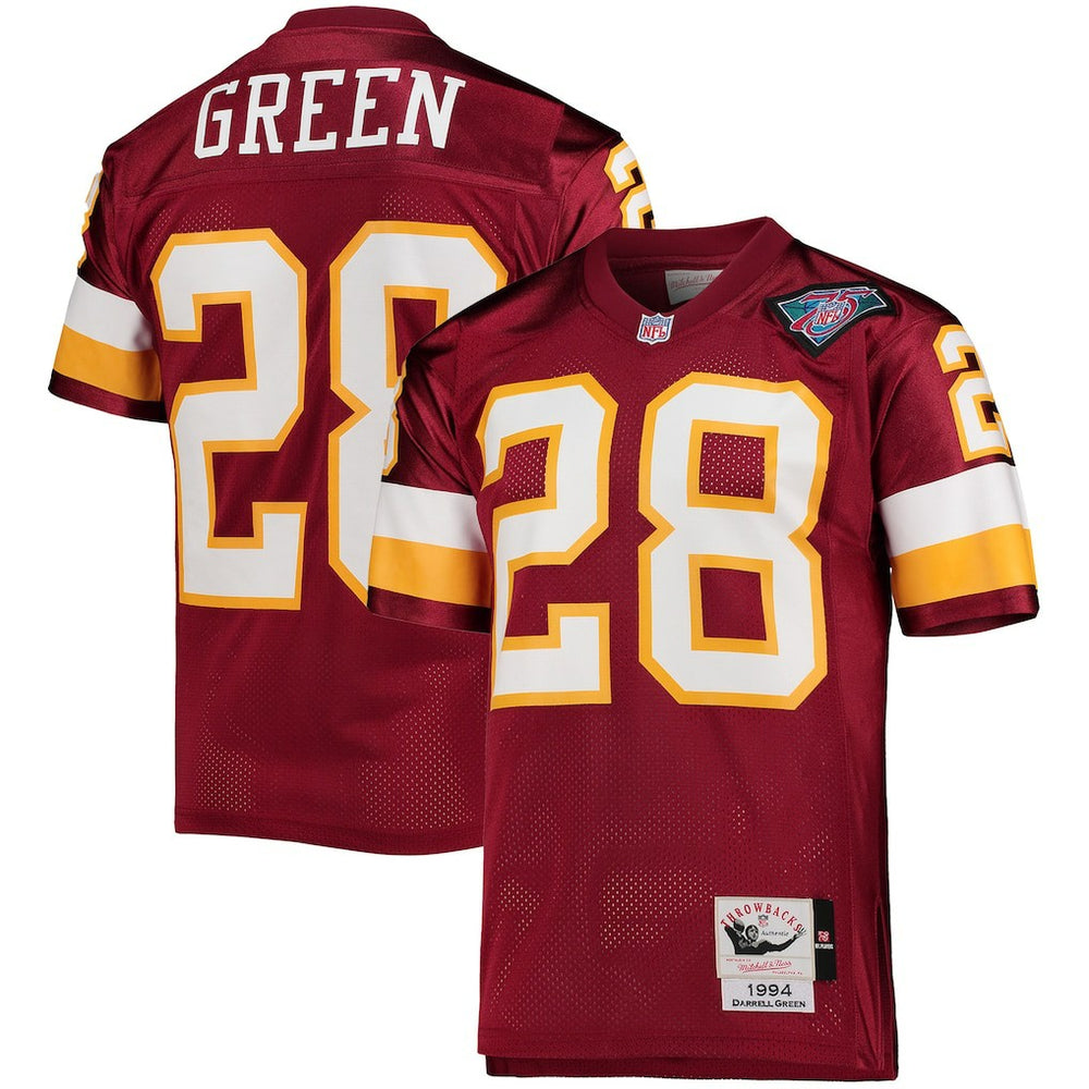 Darrell Green Washington Football Team 1994 Authentic Throwback Retired Player Jersey - Burgundy outlet