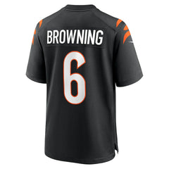 Jake Browning Cincinnati Bengals Game Jersey - Black outlet