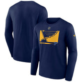 St. Louis Blues Fanatics Authentic Pro Core Collection Secondary Long Sleeve T-Shirt - Navy T-shirts