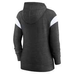Arizona Cardinals Women's Monaco Lightweight Full-Zip Hoodie - Heather Black/White cheap