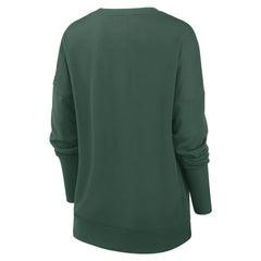 Green Bay Packers Women's Rewind Playback Icon Performance Pullover Sweatshirt - Green outlet
