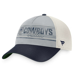Dallas Cowboys True Classic Retro Trucker Snapback Hat - Gray/Navy for sale