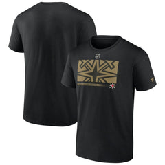 Vegas Golden Knights Fanatics Authentic Pro Core Collection Secondary T-Shirt - Black T-shirts
