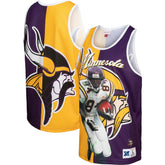 Randy Moss Minnesota Vikings Retired Player Graphic Tank Top - Purple/Gold sale