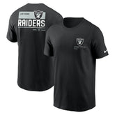 Las Vegas Raiders Team Incline T-Shirt - Black on sale