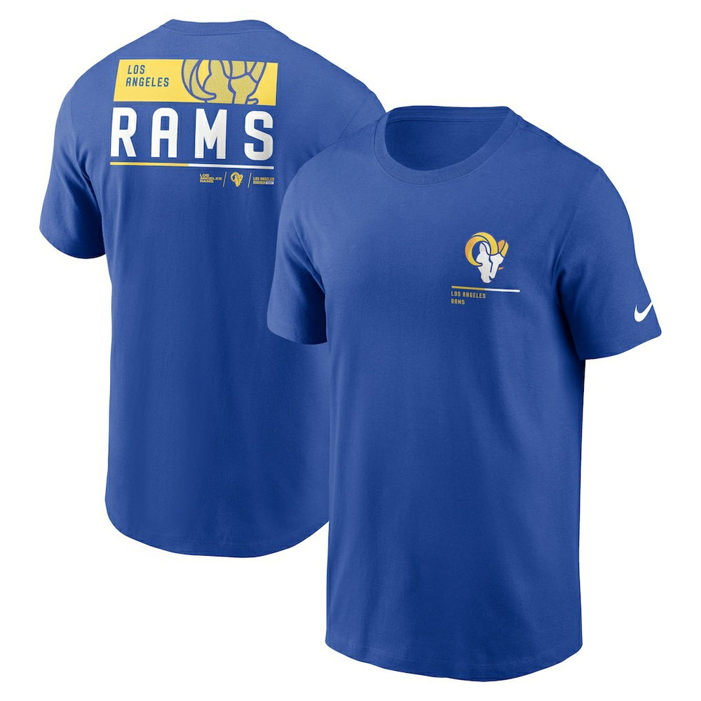 Los Angeles Rams Team Incline T-Shirt - Royal on sale