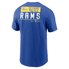 Los Angeles Rams Team Incline T-Shirt - Royal on sale