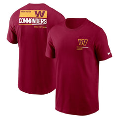 Washington Commanders Team Incline T-Shirt - Burgundy discount
