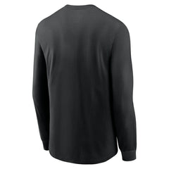 New Orleans Saints Team Slogan Long Sleeve T-Shirt - Black discount