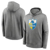 Los Angeles Chargers Rewind Club Fleece Pullover Hoodie - Heathered Gray outlet