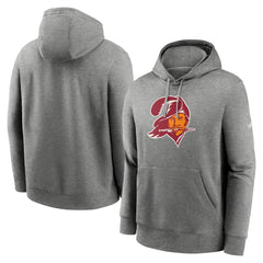 Tampa Bay Buccaneers Rewind Club Fleece Pullover Hoodie - Heathered Gray cheap