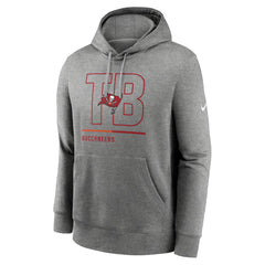 Tampa Bay Buccaneers City Code Club Fleece Pullover Hoodie - Heathered Gray discount
