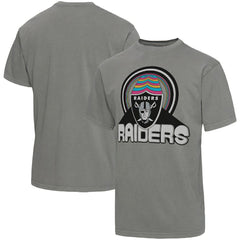 Las Vegas Raiders Junk Food Wonderland Infinity Vibe T-Shirt - Graphite online