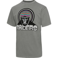 Las Vegas Raiders Junk Food Wonderland Infinity Vibe T-Shirt - Graphite online