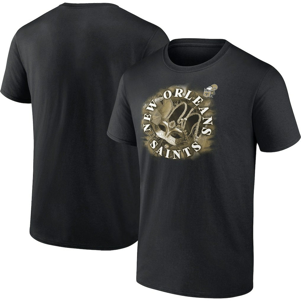 New Orleans Saints Big & Tall Sporting Chance T-Shirt - Black on sale