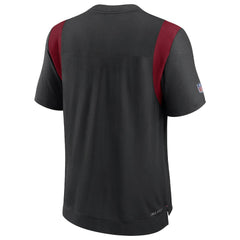 Arizona Cardinals Sideline Tonal Logo Performance Player T-Shirt - Black discount