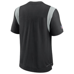 Las Vegas Raiders 2022 Sideline Tonal Logo Performance Player T-Shirt - Black on sale