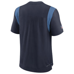 Tennessee Titans Sideline Tonal Logo Performance Player T-Shirt - Navy outlet