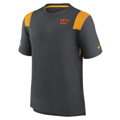 Washington Commanders Sideline Tonal Logo Performance Player T-Shirt - Charcoal for sale