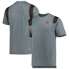 Tampa Bay Buccaneers Sideline Tonal Logo Performance Player T-Shirt - Pewter online